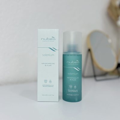 Двофазний захисний та розгладжуючий флюїд для волосся Nubea Solenium