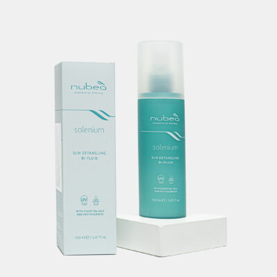 Двофазний захисний та розгладжуючий флюїд для волосся Nubea Solenium