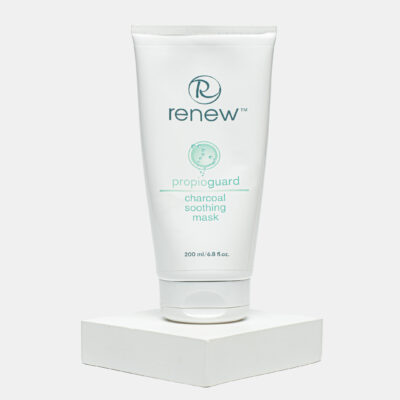 Заспокійлива маска на основі активованого вугілля Renew