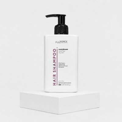 Живильний шампунь для кучерявого волосся NOURISHMENT curly hair FullForce